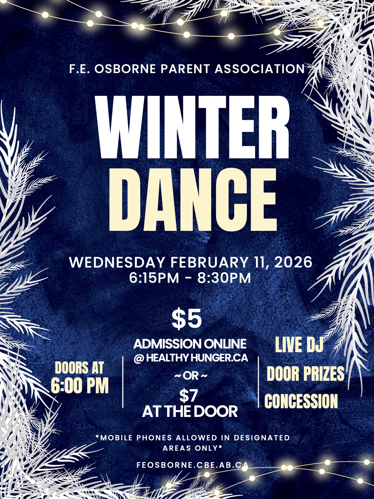 FEO School Council Winter Dance